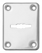 Картинка Декоративная накладка FUARO ESC082-CP-8 (ХРОМ) на сувальдный замок (1шт) (нерж. сталь)